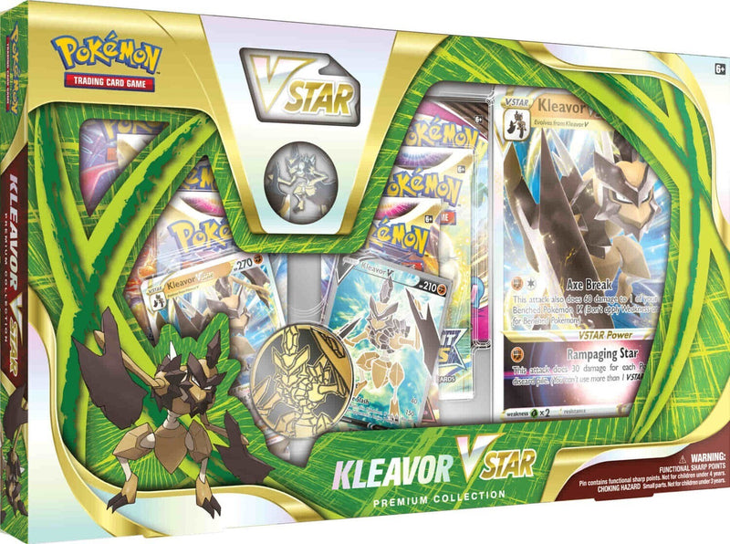 Pokemon - Schwert & Schild - Axantor V-Star Premium-Kollektion DE